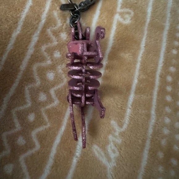 Authentic Coach skeletal/ puzzle unicorn bag charm - Picture 4 of 5